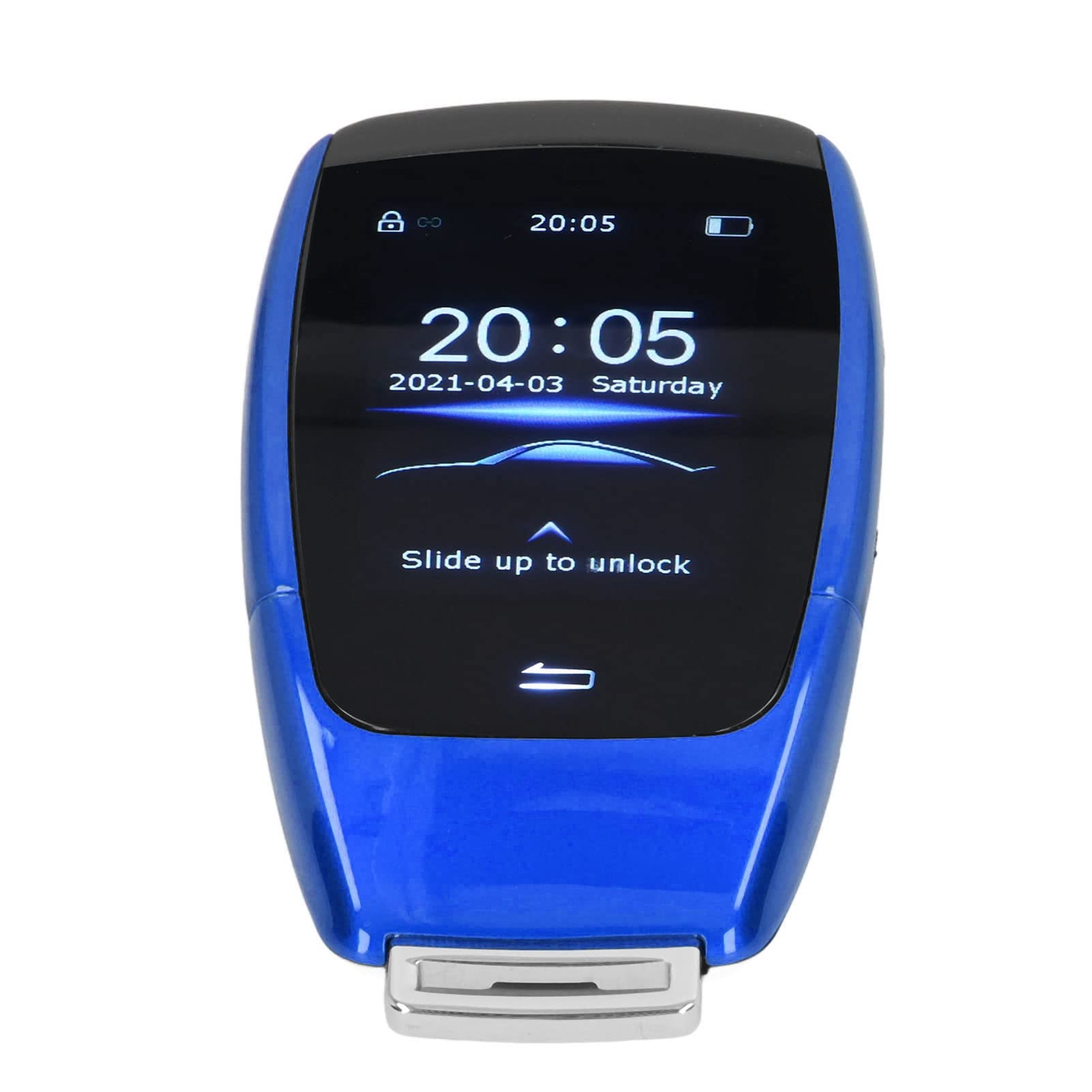 Universal TK900 LCD Touch Screen Smart Key Remote Keyless Entry für Auto Start Stop Taste Modelle (Blau) von Qiilu