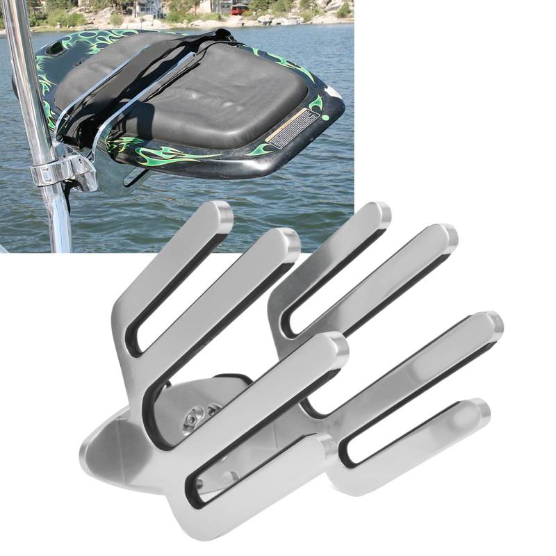 Wake-Board-Rack Wakeboard-Tower-Rack 6061 Aluminium-Knieboard-Tower-Halter für 48 Mm 58 Mm 60 Mm Rohrgröße von Qiilu