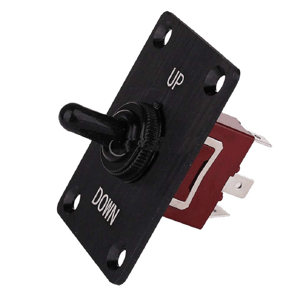 marine trim toggle DC12V Kippschalter Ein Aus Auf Ab Schalter Panel Trim Tab Panel Breaker für Wohnmobil Caravan Marine Boot Aluminiumlegierung von Qiilu