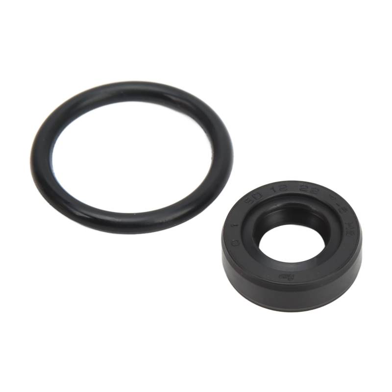 Verteiler-O-Ring-Dichtungssatz, Gummi 2 Stück 30130-PC6-003 Schwarz für Auto von Qinlorgo