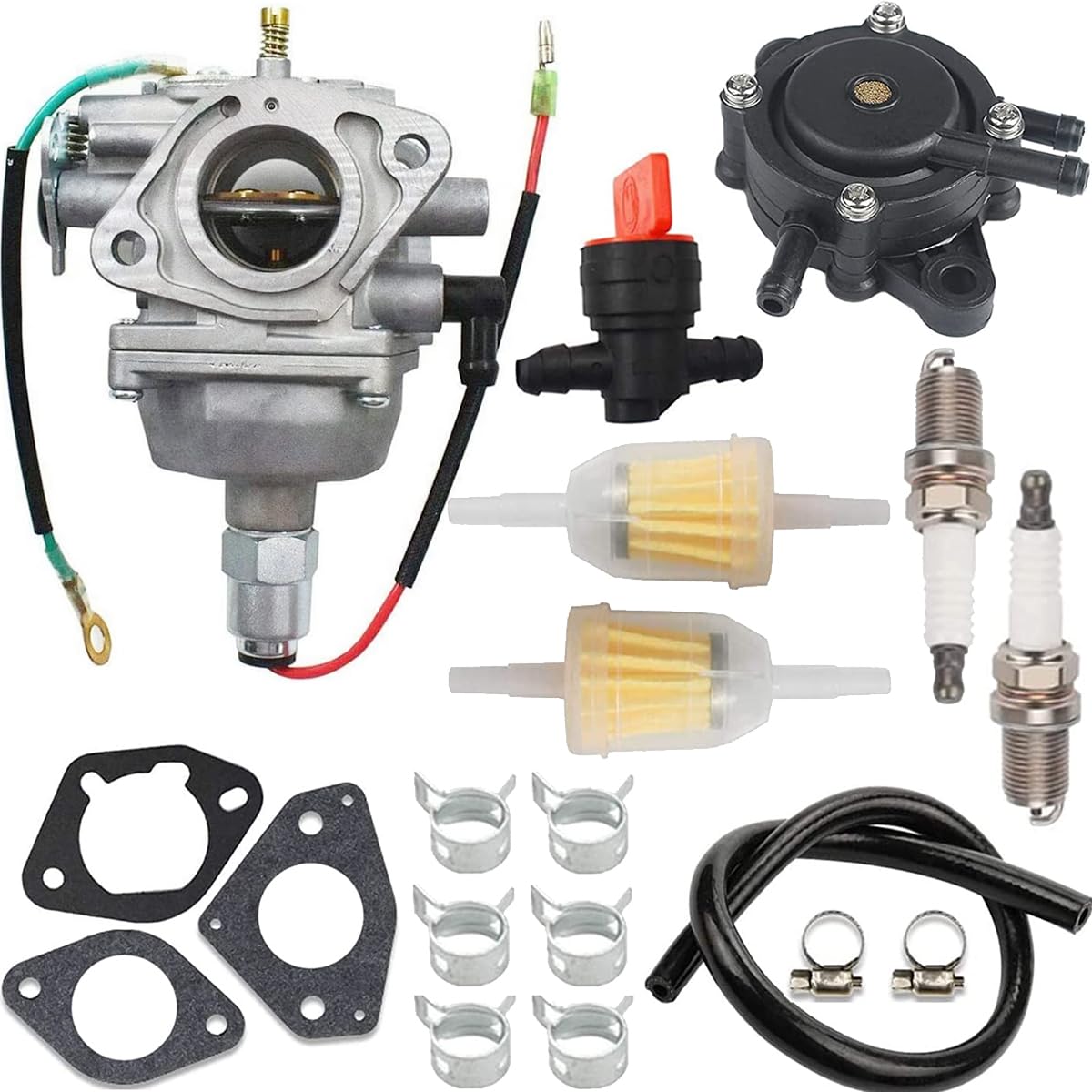 Qiuwanzia SV830 Vergaser Vergaser Kit Ersatz für Kohler Motor SV740 SV735 SV730 SV725 23 PS 26 PS 27 PS 24 PS 25 PS Motoren Rasentraktor Mäher Toro 32-853-04,32 853 12-S,32-853-08,32-853-06 von Qiuwanzia