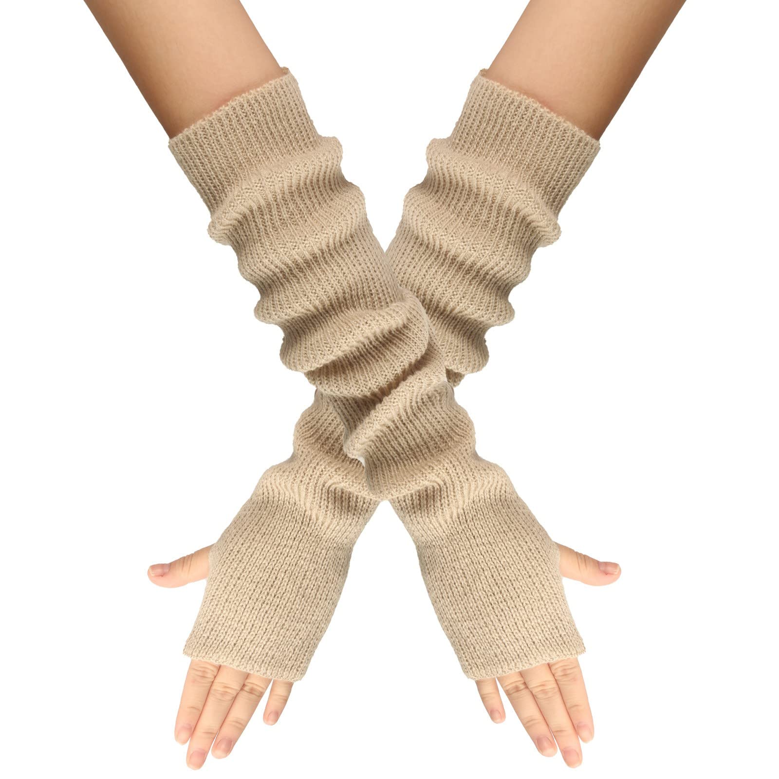 Qixiu lange handschuhe aus satin,winterliche wärme,schwarze stulpen mädchen,armstulpen herren,winter handschuhe herren,handschuhe schwarz,handschuhe winter damen,osmo heated gloves, von Qixiu