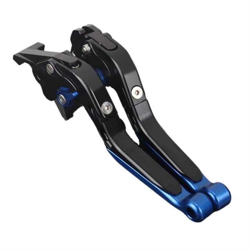 Brems Kupplungshebel Motorcycle Brake Lever Clutch Lever Set Folding Handle Guard Levers for 390/250/200/125 for Duke390 2010 11 12 13 14 15 16 17 18 2024 KupplungBremshebel(Black-Blue) von Qjahxkf