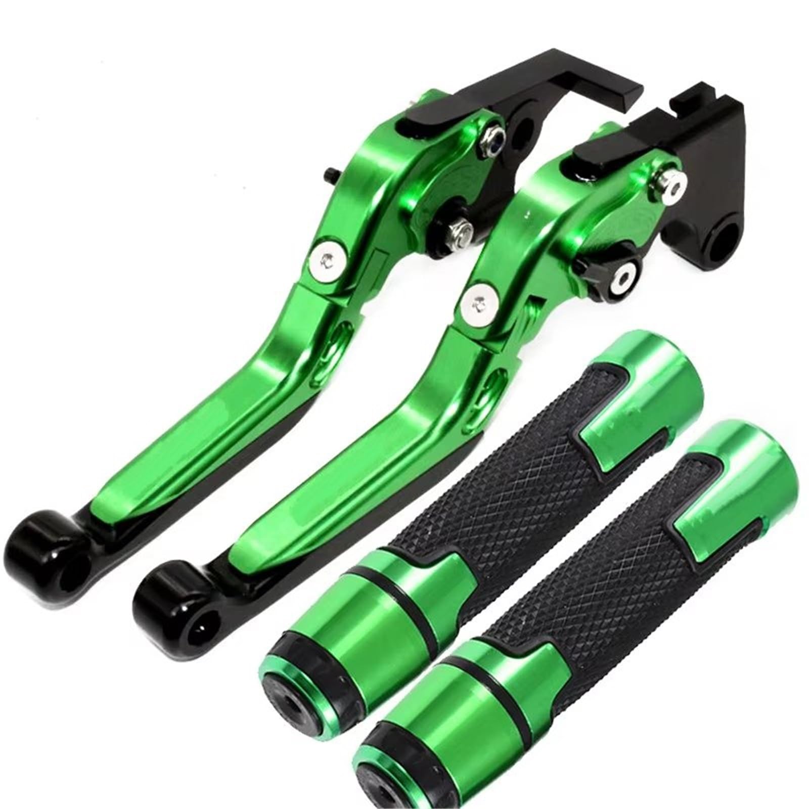 Brems Kupplungshebel Motorrad Ausziehbare Einstellbare Kupplung Bremshebel Griff Hand Für Kawasaki NINJA650/NINJA650R 2017-2022 KupplungBremshebel(J) von Qjahxkf