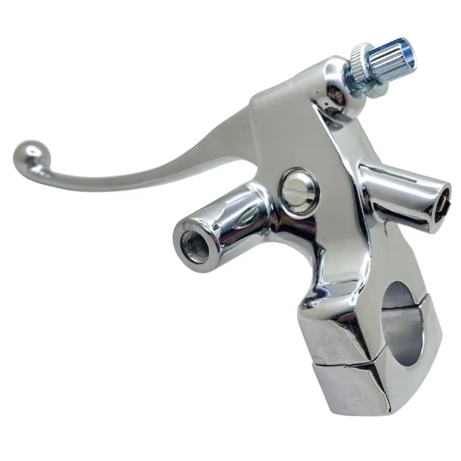 Brems Kupplungshebel Universal Chrome 25MM Motorrad Bremse Kupplung Hebel Master Zylinder Reservoir Für Suzuki Intruder 1400 1500 800 1996-2013 KupplungBremshebel von Qjahxkf