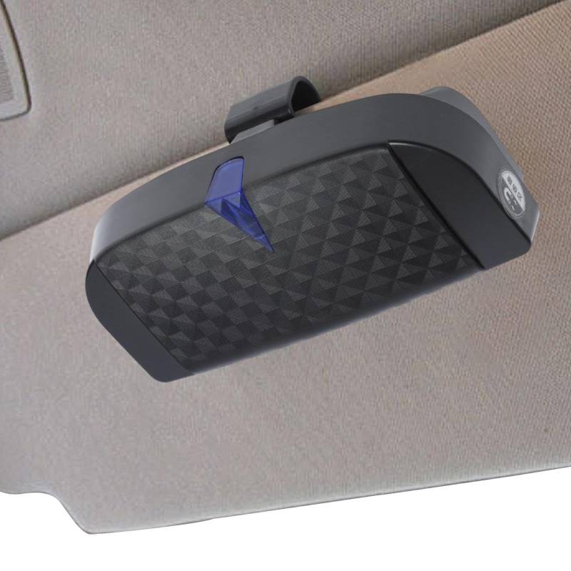 Qkbuza Auto Visor Brillenhalter, Auto -Sonnenbrillenhalter | Magnetischer Automobilvisor -Brillen Clip - Fahrzeugspeicherwerkzeug, stilvolle Autozubehör für Karten, Münze von Qkbuza