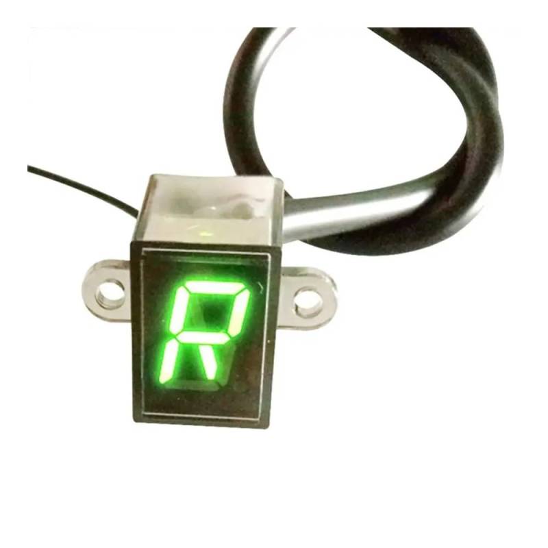 Ganganzeige Motorrad 12V Display Anzeige Universal Motorrad Digital Schalthebel Sensor Display von QmeNa