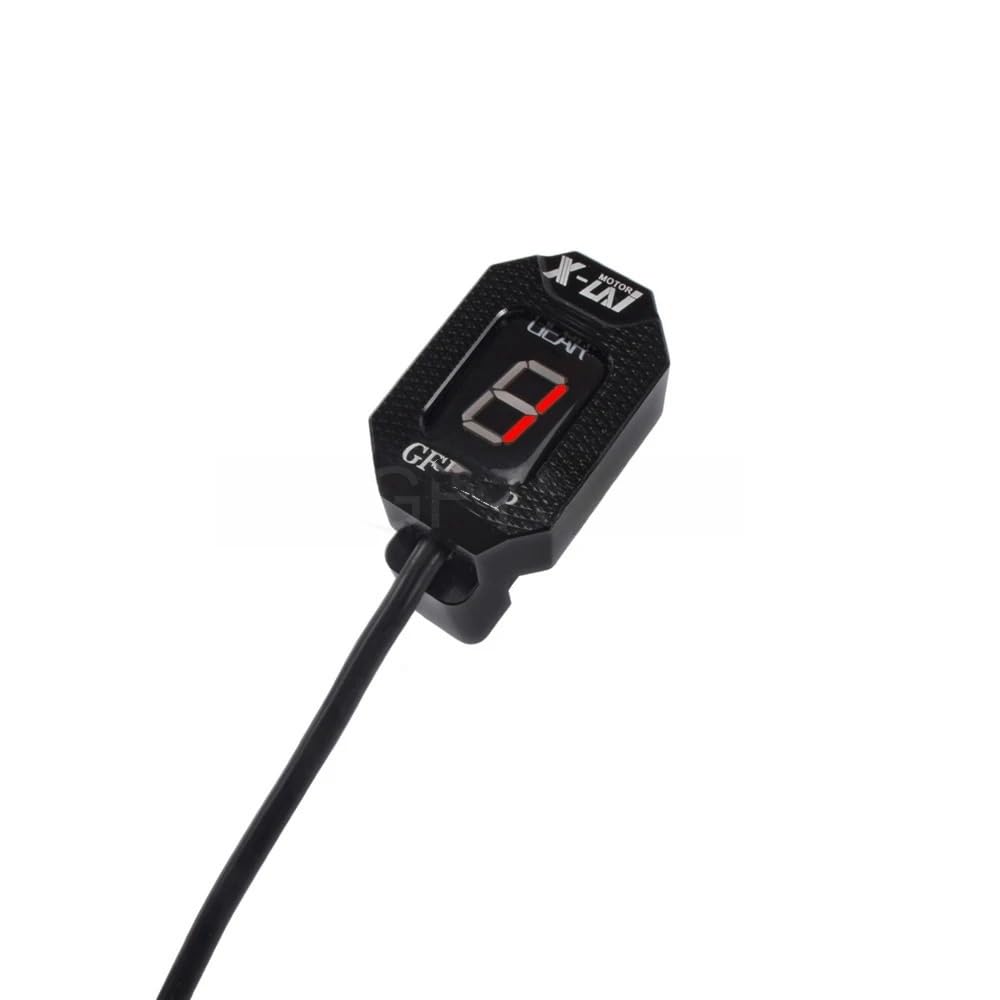 Ganganzeige Motorrad Für Tr&iumph Street Triple/R Non ABS ALLE Jahre ABS VIN Vor 560476 Motorrad-Ganganzeige IP68 Touch Control Gear Meter von QmeNa