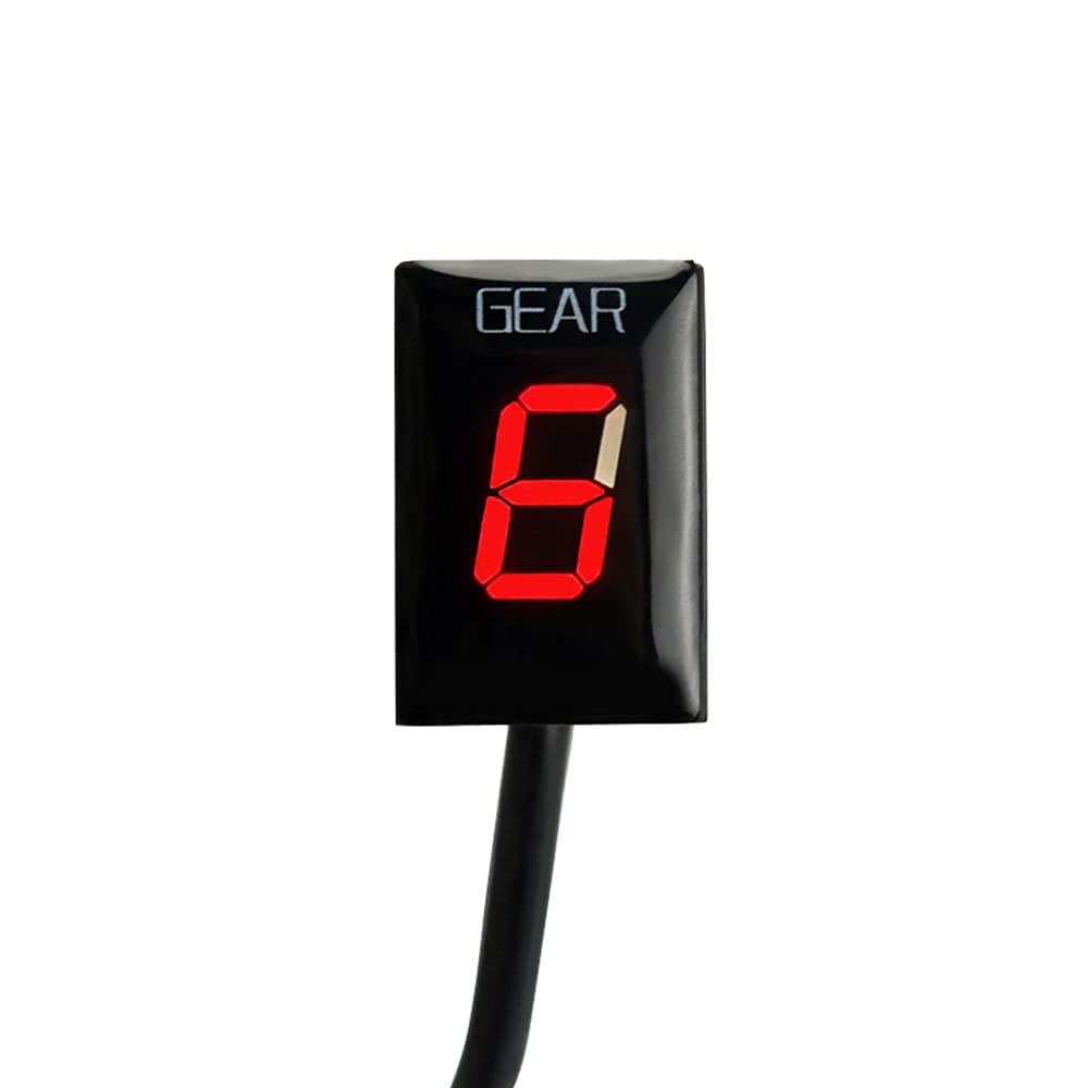 Ganganzeige Motorrad Ganganzeige Display Meter Für Yam&aha YZF R6S 2006-2009 YZF-R6 YZFR6 YZF R6 2001-2013 2014 2015 2016 Motorrad Zubehör von QmeNa