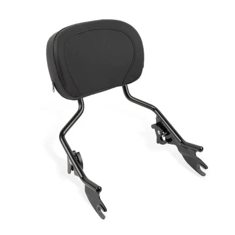 Motorrad Beifahrer-Rückenlehnenpolster Motorrad Zubehör Rückenlehne Passagier Rear Sitz Hinten Pad Kissen Für Ha&rley Für Touring Street Glide King 2009-2022 von QmeNa