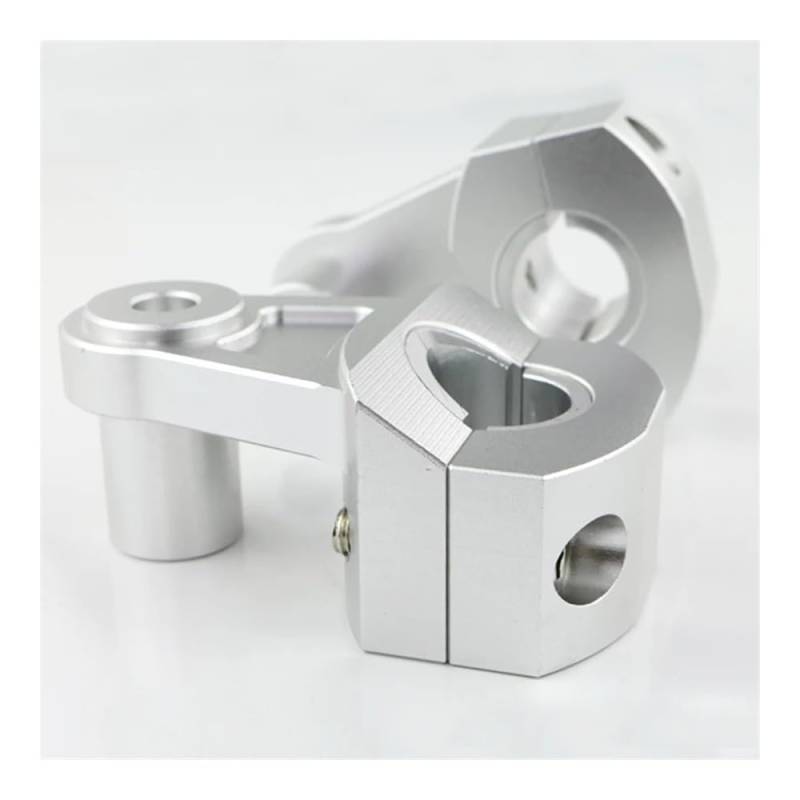 Motorrad Lenker Riser Für Kaw&asaki Ve&rsys-X 250/300 Ve&rsys 650 Ve&rsys 1000 7/8" 22mm Motorradlenker Aluminium Fat Bar Mount Klemmen Riser von QmeNa