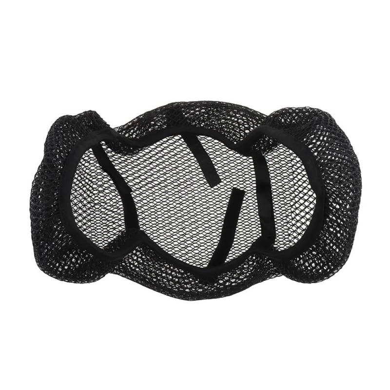 Motorrad Sitzkissen 1 Stück Atmungsaktives Mesh Motorrad Moped Motorrad Roller Sitzbezüge Kissen Anti-Rutsch-Abdeckung S-6XL Motorrad Zubehör von QmeNa