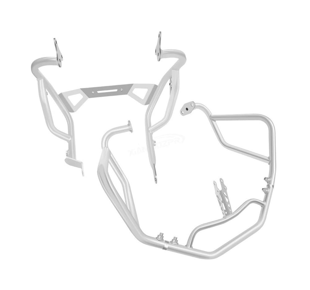 Motorrad Stoßstange Crash Bars FÜR XL 750 FÜR Transalp Motorrad Zubehör Verkleidung Rahmen Bar Oberen Unteren Motor Protector Crash Bar XL750 FÜR TRANSALP Xl750 23-24 von QmeNa