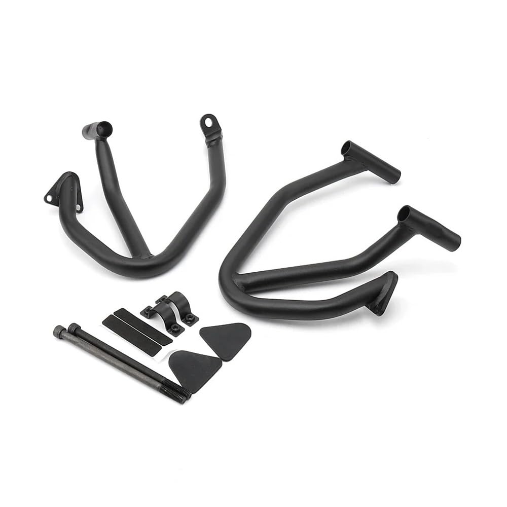 Motorrad Stoßstange Crash Bars Für Motorrad Für 450sr 450 SR 2022 2023 Stoßstange Schwarz Links Und Rechts Motor Tank Schutz Crash Bar Stoßstangen Schutz von QmeNa