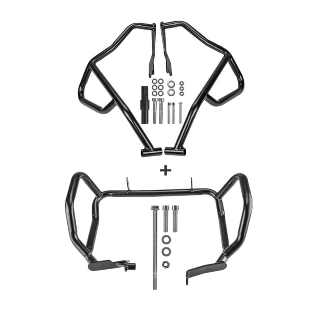 Motorrad Stoßstange Crash Bars Motorschutzbügel, Sturzbügel, Stoßstange Für CB 500X 2019–2022, Motorrad-Zubehör Für Oberen Oder Unteren Verkleidungsrahmen von QmeNa