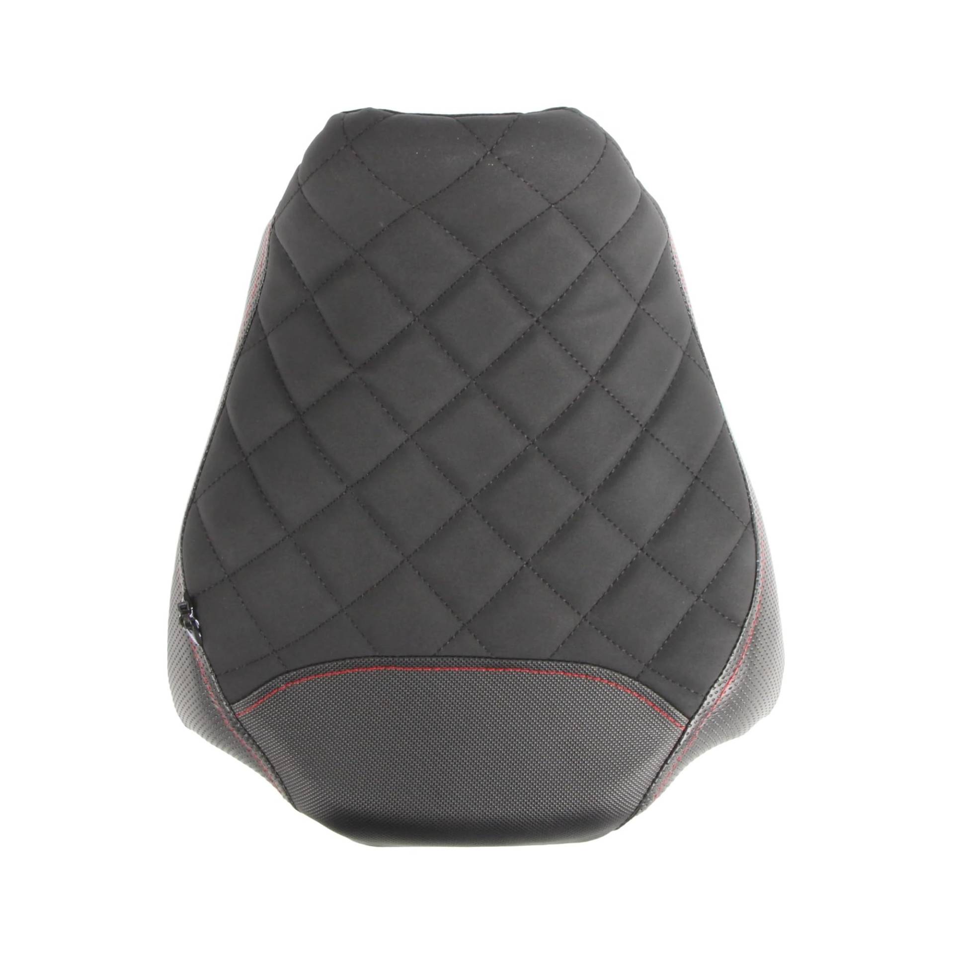 Motorradsitz Bobber Sitz Für CB650R CBR650R Motorrad Sitzkissen Für CB CBR 650R 2019-2023 Vorne Fahrer Hinten Passagier Solo Sitz Gugel Kissen Pad von QmeNa