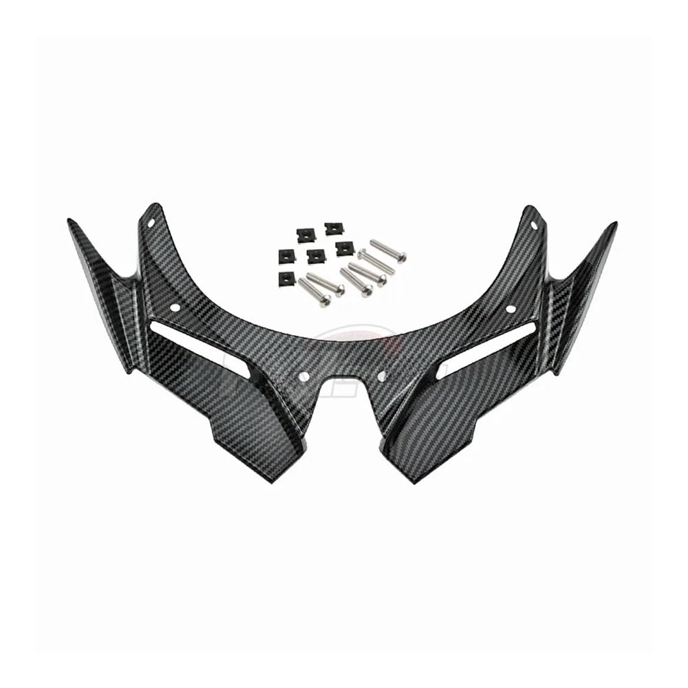 Verkleidungshauben Set Für Ka&wasaki ZX-25R ZX-4R 2021-2024 Motorrad Naked Front Spoiler Winglet Aerodynamische Flügel Kit Spoiler Schutz von QmeNa