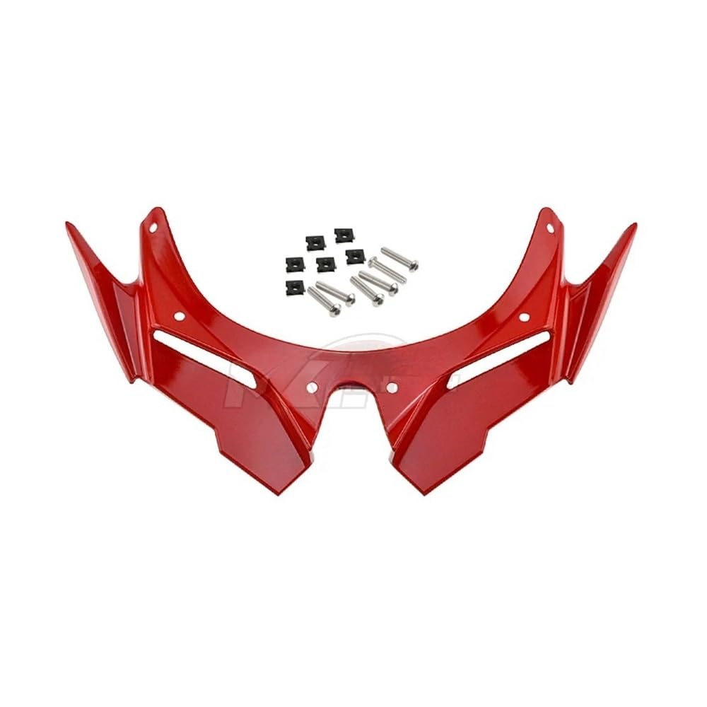 Verkleidungshauben Set Für Ka&wasaki ZX-25R ZX-4R 2021-2024 Motorrad Naked Front Spoiler Winglet Aerodynamische Flügel Kit Spoiler Schutz von QmeNa