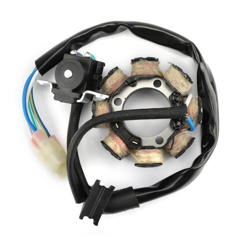 Zündspule Statorspule Spule Lichtmaschine Stator Spule 8 Pole Für CRF250 CRF250R CRF450R 2008 CRF 250R 450R 250 450 R 31120-MEN-A11 Teile von QmeNa