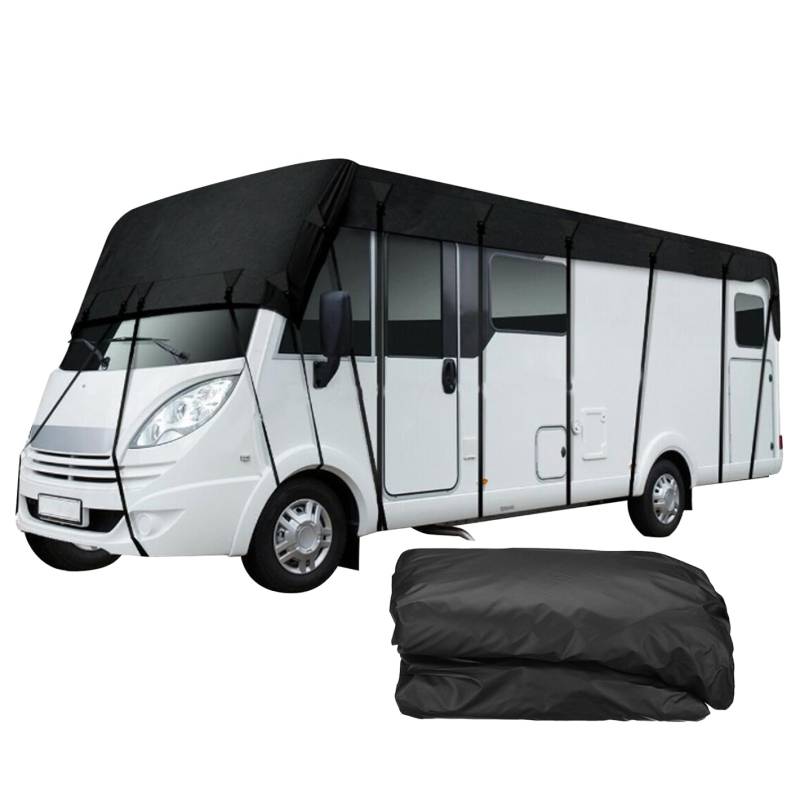 Karawane Dachabdeckung, Karawanabdeckung 210d Oxford Stoff RV Caravan Dachabdeckung, 16 x 10 Fuß Caravan Top Deckel Faltbare Wohnmobil -Dachabdeckung Tarpaulin Schutz Universal, Karawaneabdeckung von QmjdDymx