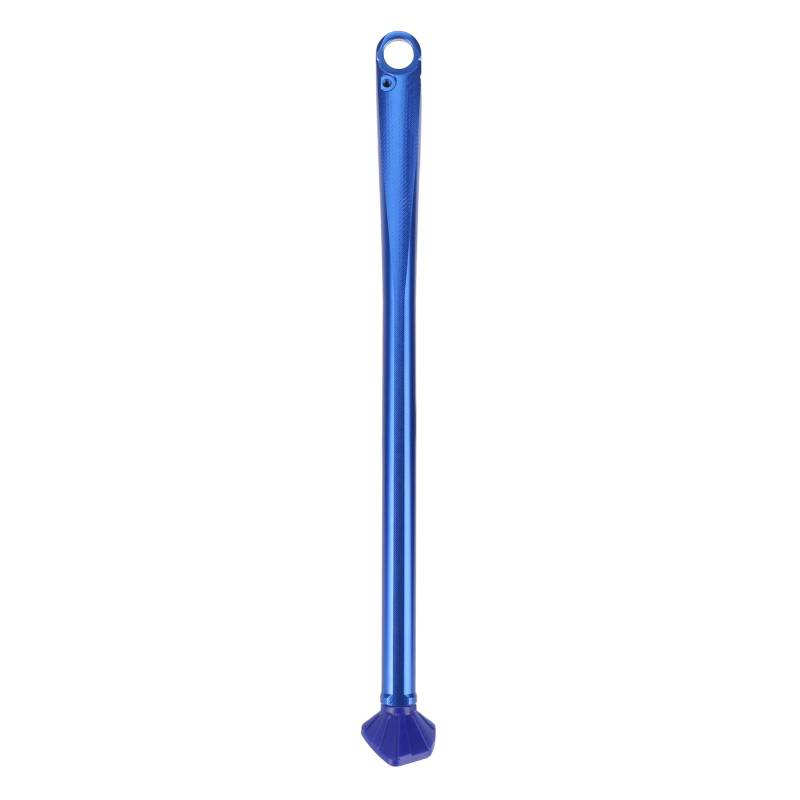 Qqmora CNC Aluminiumlegierung Motorrad Kickstand Stand Stand für Fe 250 Fe 350 TE 125, Parkhilfseitenbeinzubehör (A (Blaue Pole und Blaue Füße)) von Qqmora