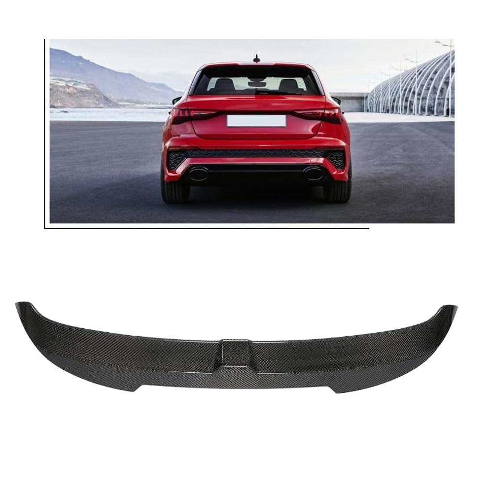 für Audi A3 S Line S3 RS3 2021-2022 Auto Kofferraum Heck Spoiler,Heckspoiler Heckflügel,Auto-Tuning-Zubehör von QqzzzH