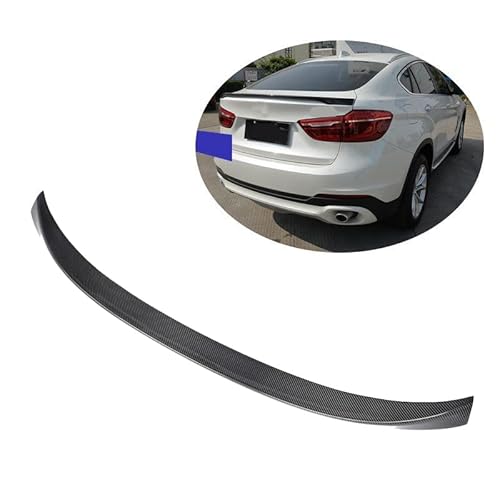 für BMW X6 F16 2015 2016 Auto Kofferraum Heck Spoiler,Heckspoiler Heckflügel,Auto-Tuning-Zubehör von QqzzzH