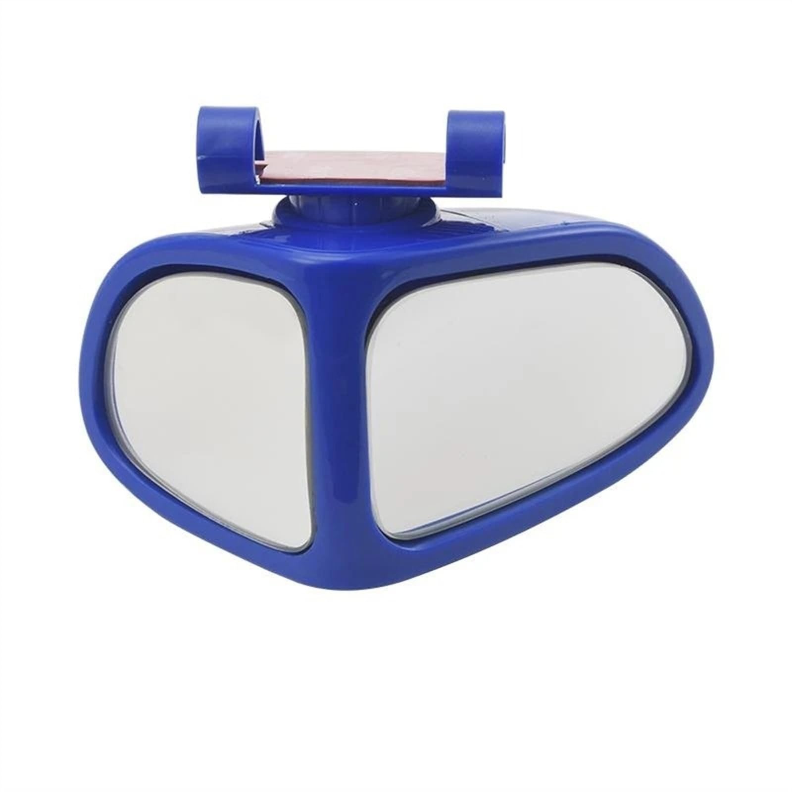 Außenspiegel Glas Auto Umkehren Kleine Runde Spiegel Vorne Und Hinten Rad Weitwinkel Spiegel Doppelseitige Hilfs Rückspiegel 360 Grad Blind Spiegelglas Ersatz(Blue Co-Pilot seat) von Qsnfda