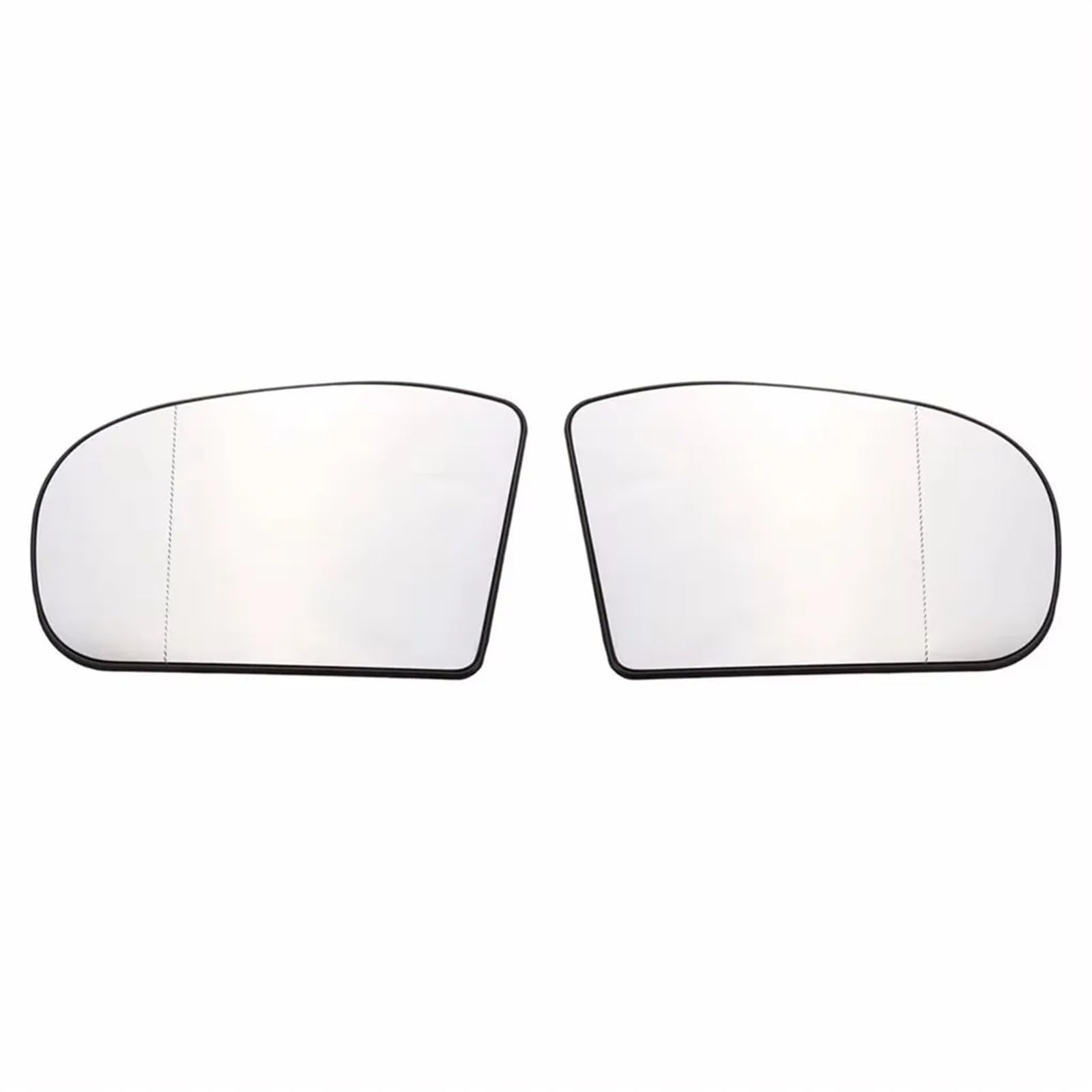 Außenspiegel Glas Für Benz W203 W211 2038100121 2038101021 1 Paar Rechts Und Links Seite Rückspiegel Glas Len Ersatz Spiegelglas Ersatz(White-2) von Qsnfda