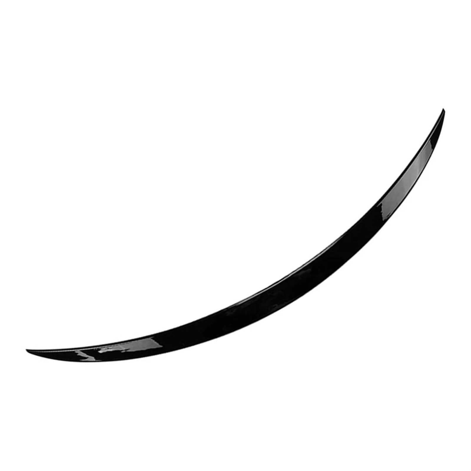 Auto Heckspoiler FÜR Benz W205 S205 C KLASSE C180 C200 C300 C43 C63 FÜR AMG ABS HINTEN HECKSPOILER Boot Spoiler Lip Auto hinten Heckspoiler Auto Heckflügel Spoiler(Gloss Black) von Qsnfda