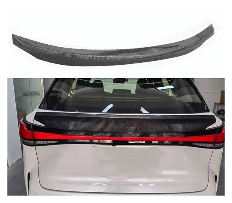 Auto Heckspoiler Für Lexus RX 350 450 500 2023 Kofferraumdeckel Mittelflügel Autospoiler Dekoration Zubehör Auto Heckflügel Heckspoiler Auto Heckflügel Spoiler(Tail Unpainted) von Qsnfda