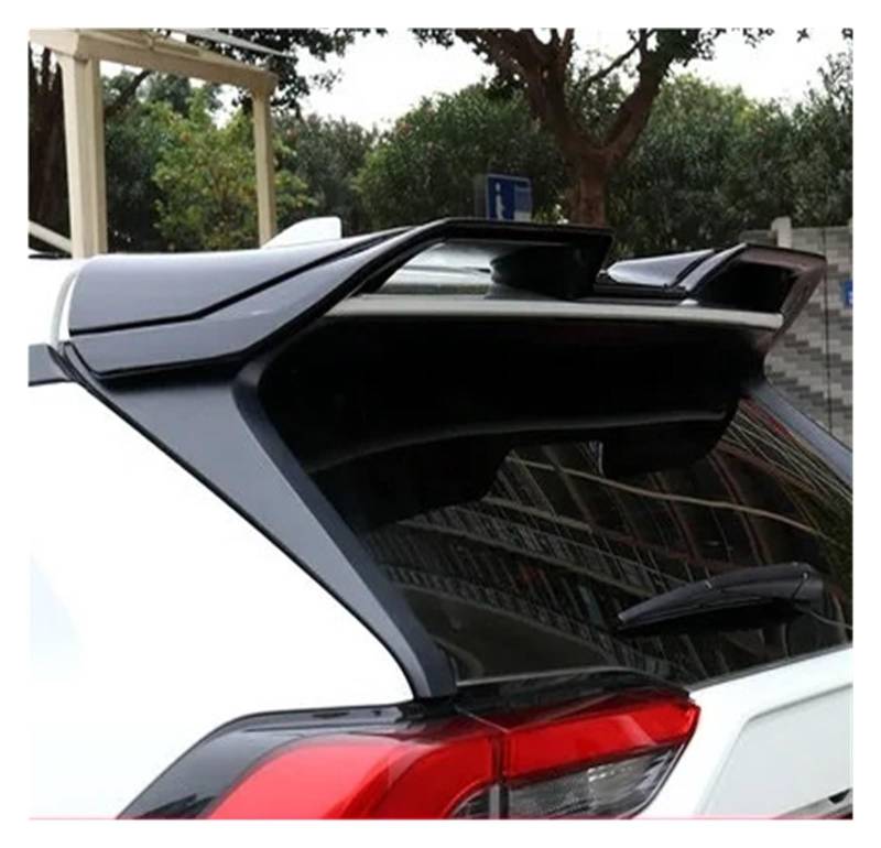 Auto Heckspoiler Für RAV4 Für RAV 4 2019 2020 Autoheckflügel ABS-Kunststoff Auto Heckspoiler Heckkofferraum Kofferraumflügel Dekoration Auto-Styling Auto Heckflügel Spoiler(Schwarz) von Qsnfda