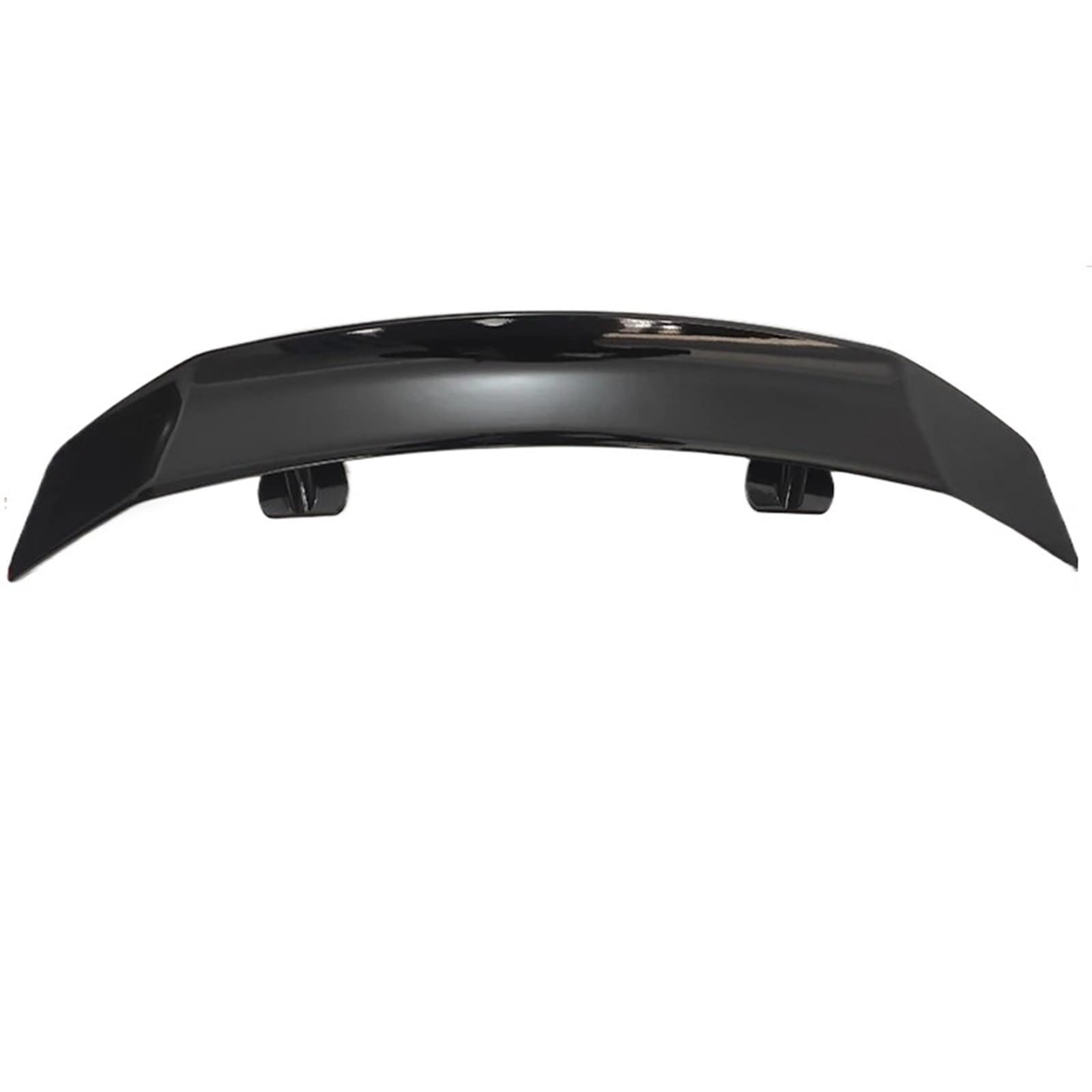 Auto Heckspoiler Für die meisten Limousinen-Coupé-Fahrzeuge, 135 cm, Carbonfaser-Look, universell einsetzbar, Heckklappen-Autospoilerflügel Auto Heckflügel Spoiler(Glossy Black) von Qsnfda