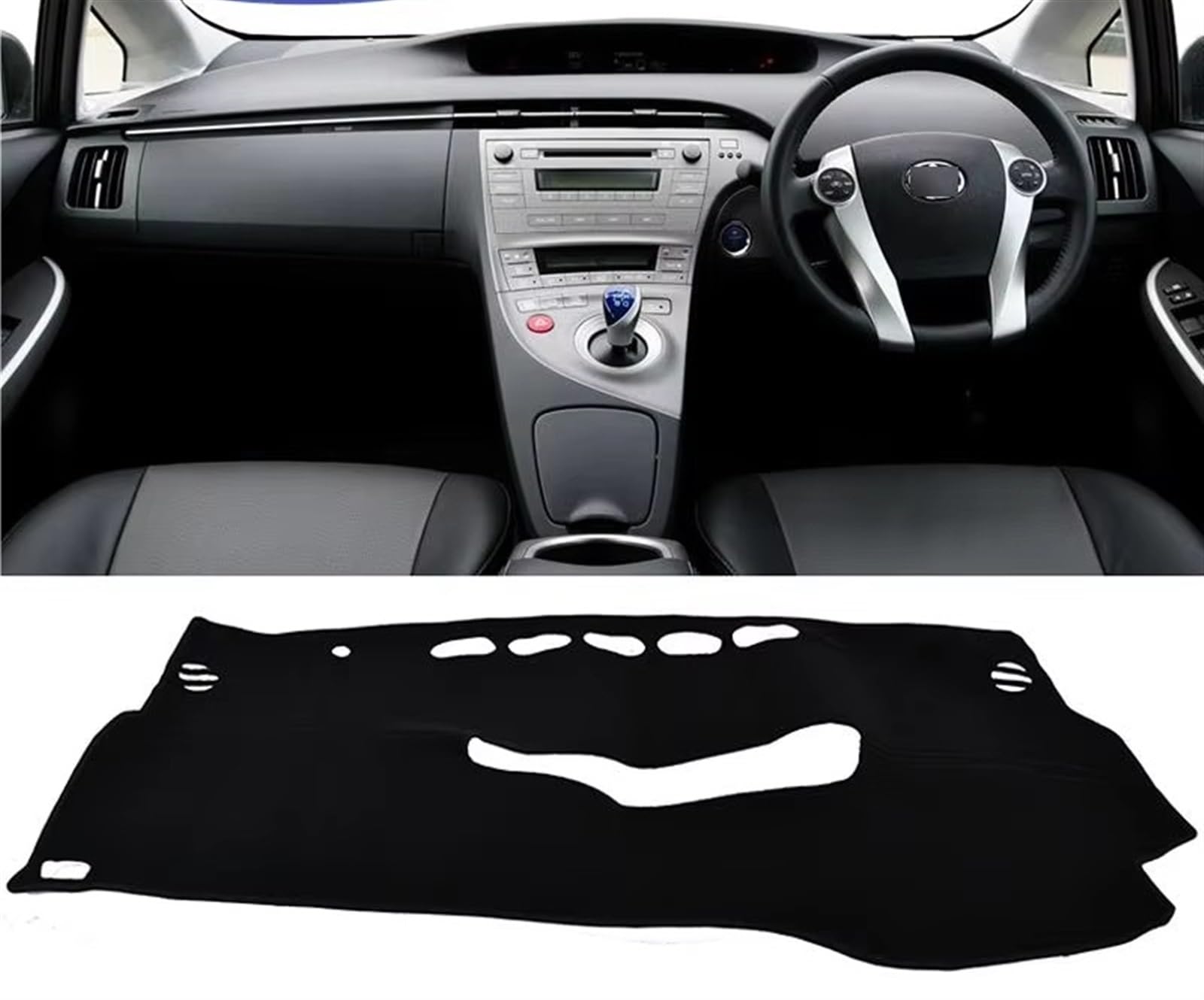 Dashboard Abdeckung Auto Für Toyota Für Prius 2010 2011 2012 2013 2014 2015 Dashboard Abdeckung Dash Matte Pad Sonnenschutz Dash Board Abdeckung Teppich RHD von Qsnfda