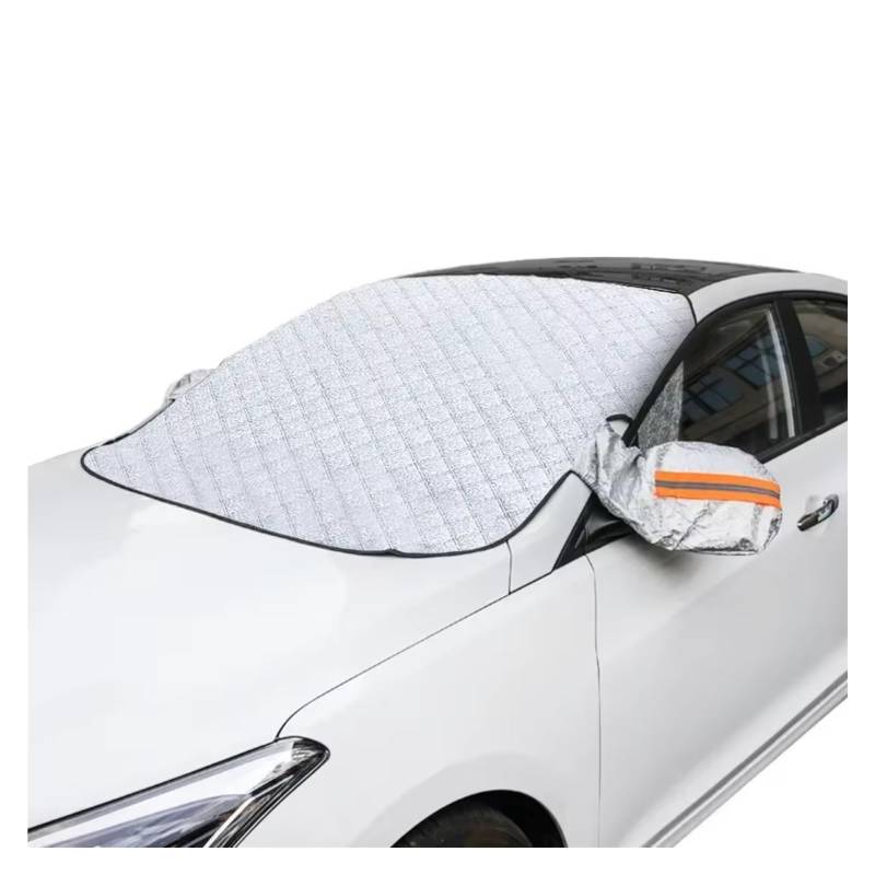 Frontscheibenabdeckung Auto Windschutzscheibe Schnee Schild Für Winter Auto Abdeckung Frontscheibe Anti EIS Frost Outdoor Schutz Schnee Abdeckung Schnee Schild Sonnenschutz Auto von Qsnfda