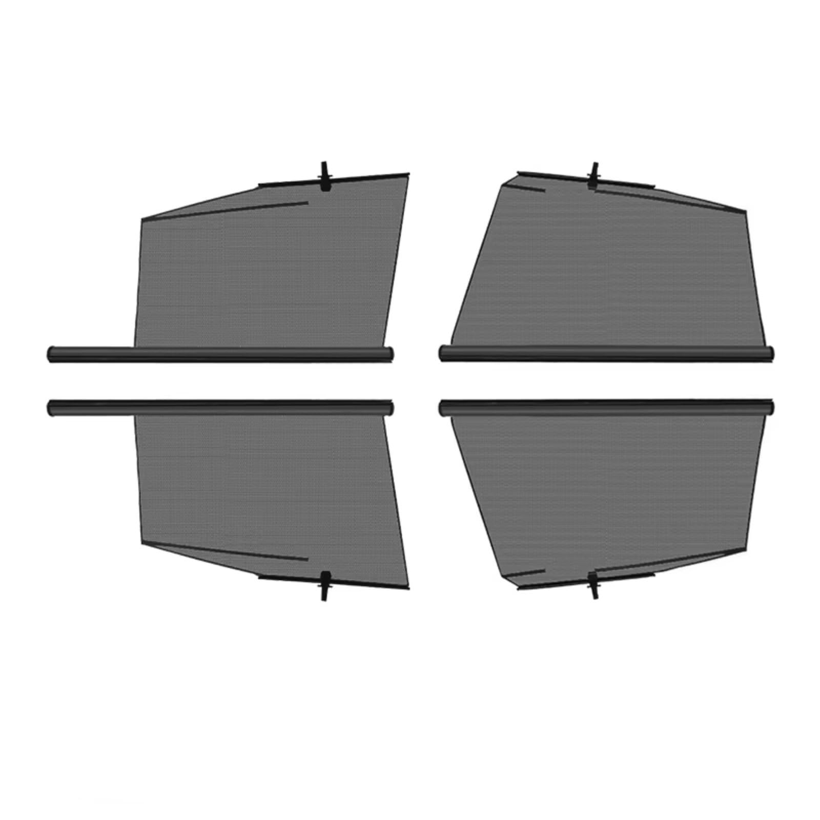 Frontscheibenabdeckung Für Tesla Für Modell 3 Y X S Auto Sonnenschutz Vorne Hinten Abdeckung Windschutzscheibe Schützen Auto Hebe Fenster Sonnenschutz Sonnenschutz Sonnenschutz Auto(X-4 Piece) von Qsnfda