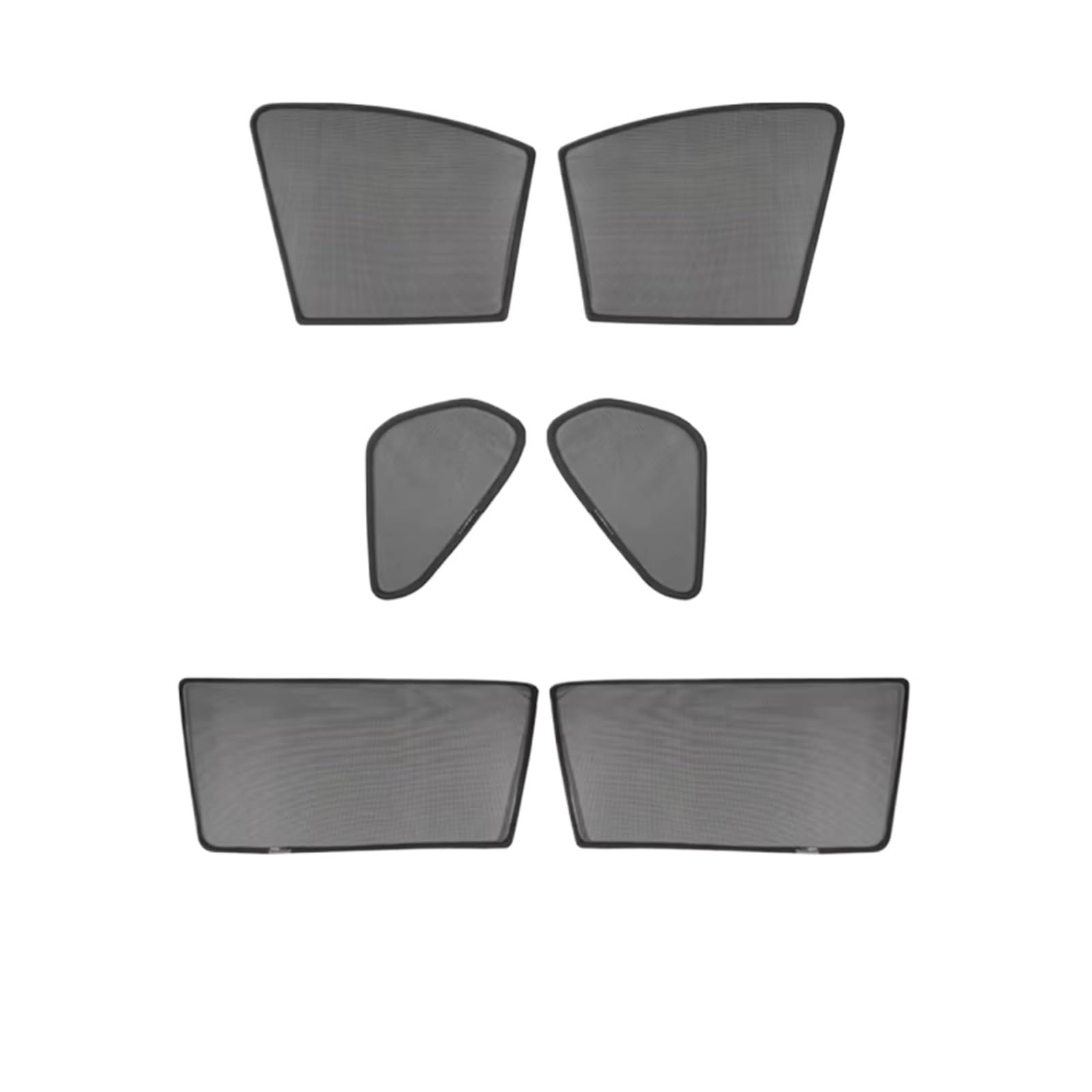 Frontscheibenabdeckung Für Toyota Für RAV4 Für XA50 2019 2020 2023 2022 2021 Seite Fenster Baby Sonnenschutz Auto Windows Sonnenschutz Vorhang Sonnenschutz Auto(6 X Whole Set) von Qsnfda