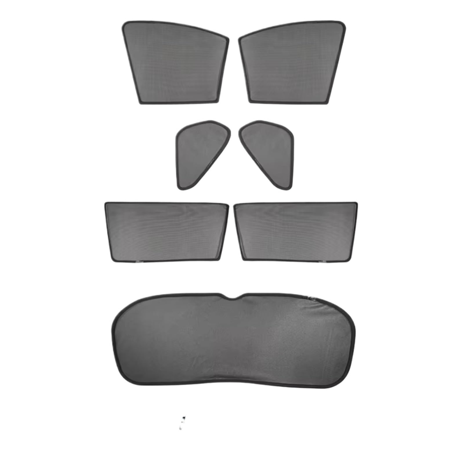 Frontscheibenabdeckung Für Toyota Für RAV4 Für XA50 2019 2020 2023 2022 2021 Seite Fenster Baby Sonnenschutz Auto Windows Sonnenschutz Vorhang Sonnenschutz Auto(7 X Whole Set) von Qsnfda