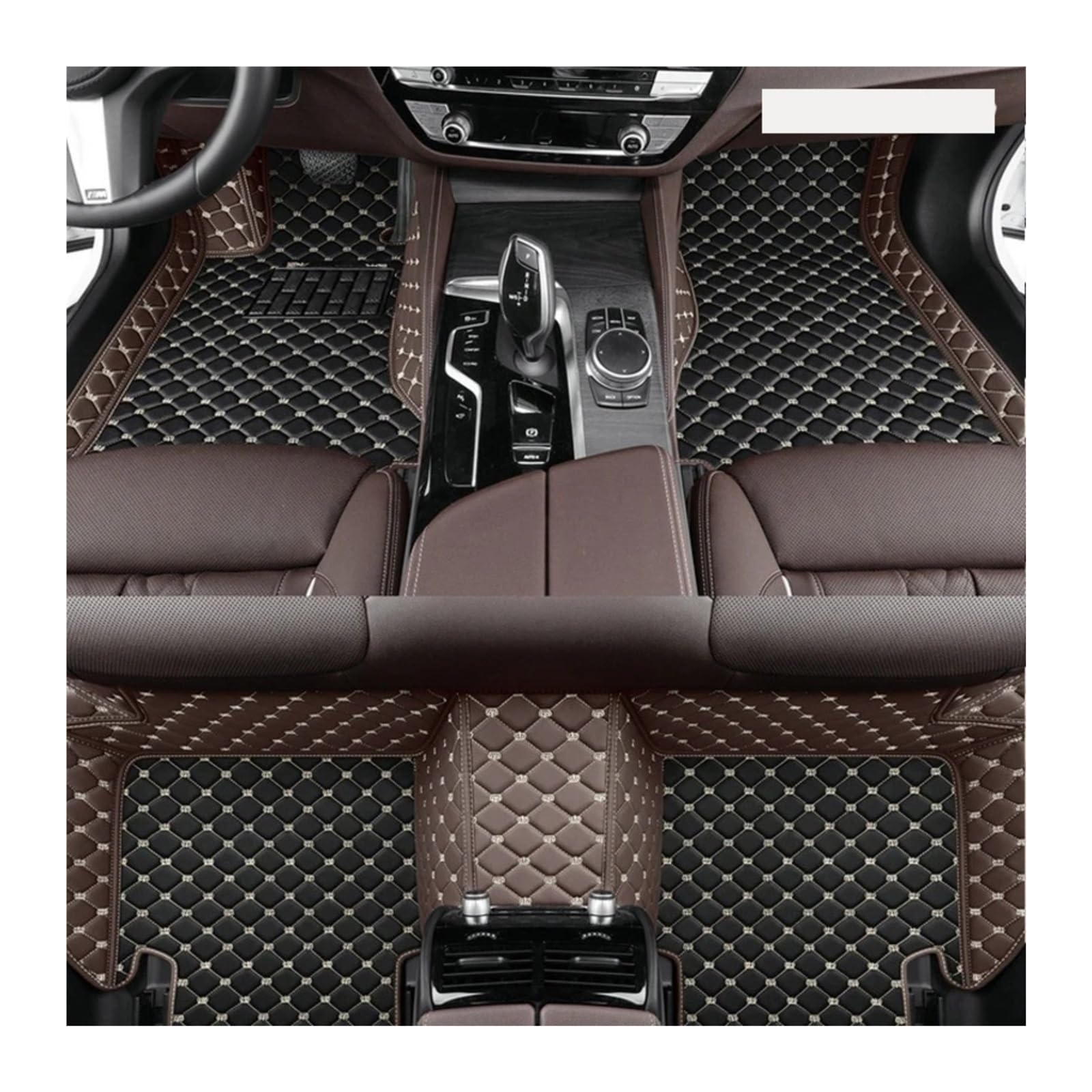 Fussmatten Auto Für Megan 3 2008~2014 Auto-Innenausstattung Lederteppiche Teppiche Fußpolster Auto-Fußmatten Auto Fussmatten Set(1set floormat A,Linkslenker) von Qsnfda