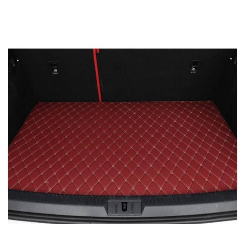 Fussmatten Auto Für VW Für Golf 4 MK4 1998~2003 Auto Interieur Leder Teppiche Teppiche Fußpolster Auto Fußmatten Auto Fussmatten Set(Sigle Trunk mat b,Rechtslenker) von Qsnfda