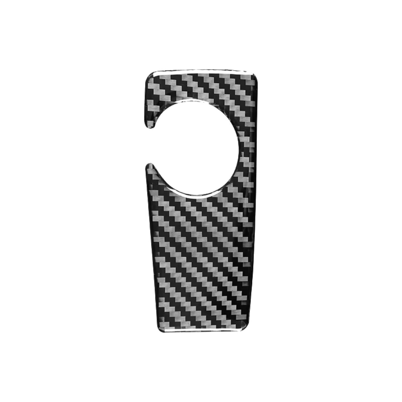 Innenzubehör Für 5 Series F10 F18 2011-2017 Carbon Fiber Innen Auto Übertragung Basis Panel Trim Abdeckung Rahmen Aufkleber Zubehör Innenraum(RHD black) von Qsnfda