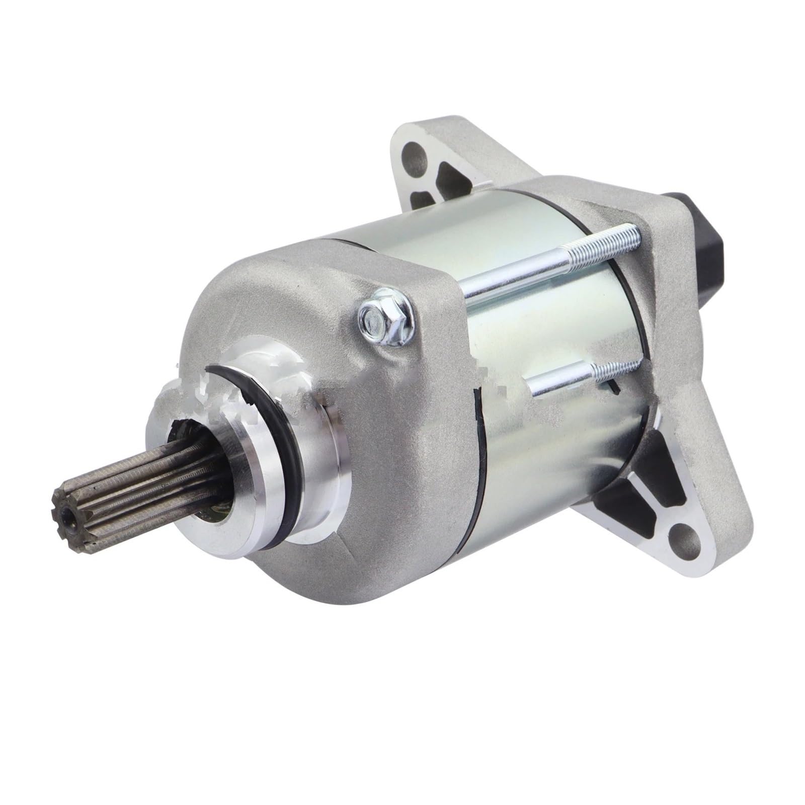 Qsnfda Anlasser Motor Für Beta Motos Starter OEM 026.07.011.80.00 Lange Kurze Getriebe Motor Ausgangs 026.07.011.80.00 Motorrad Starter Motor Startermotor(Long Gear) von Qsnfda