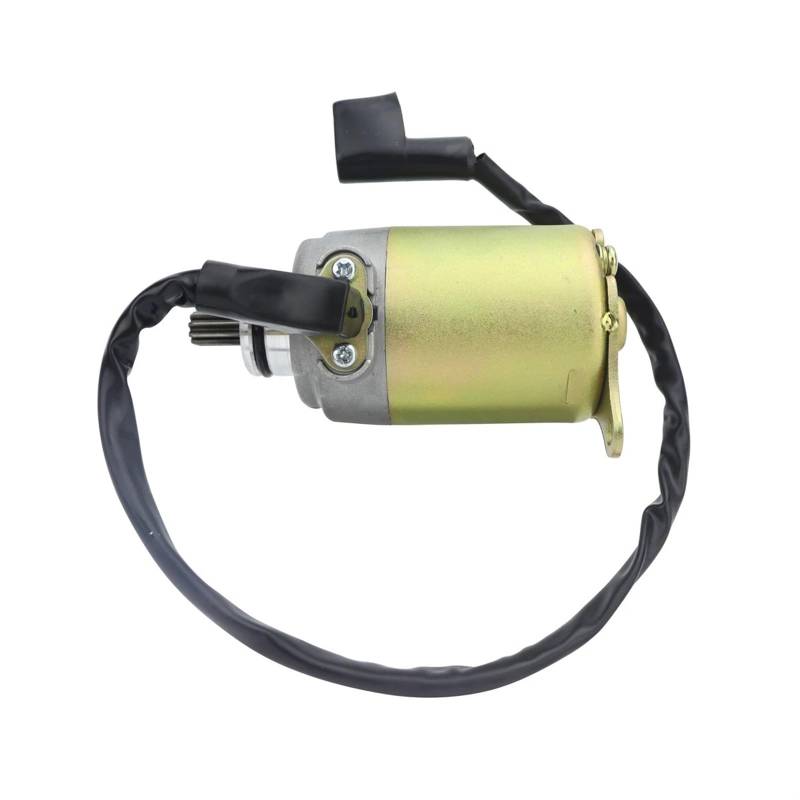 Qsnfda Anlasser Motor Für GY6 125cc 150cc Für ATV Roller Moped Go Karts Quad 4 Wheelers Elektrische Motor Starter Motor 9 Zähne Startermotor von Qsnfda