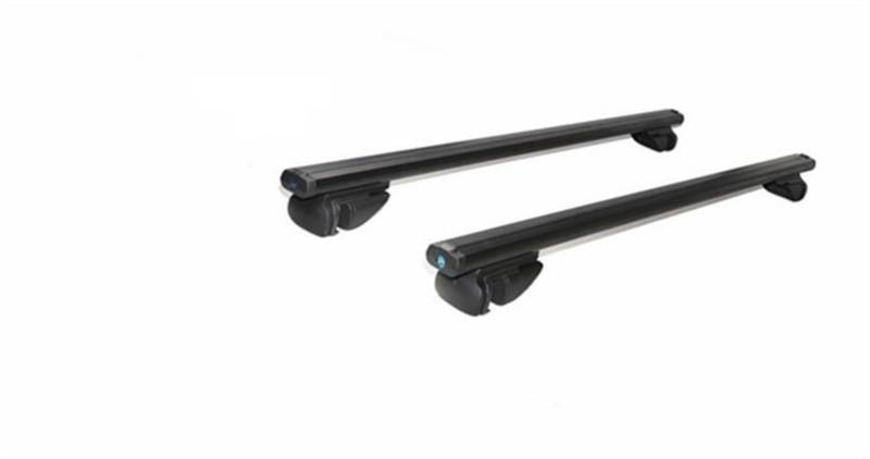 Relingträger 2PCS 120 Oder 135CM Universal Passt Auto Mit Dach Rack SUV Dach Rack Querstangen Für Kajak Für Cargoline Für Snowboarden Dachträger(Black 1.35M 2pcs) von Qsnfda