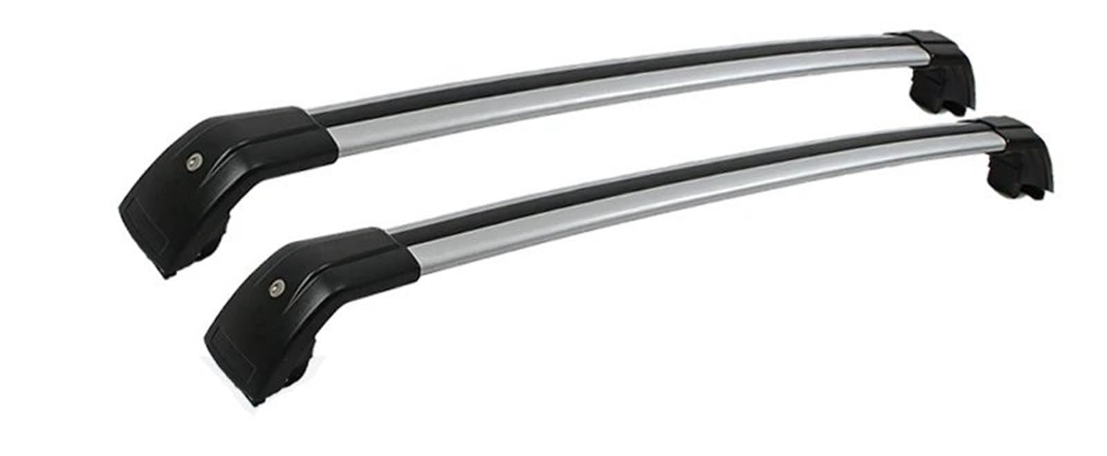 Relingträger 2Pcs Dach Bars Für HAVAL Für H6 Für SUV 2021 2022 2023 Aluminium Legierung Seite Bars Kreuz Schienen Dach Rack Gepäck CUV SUV Dachträger(A) von Qsnfda