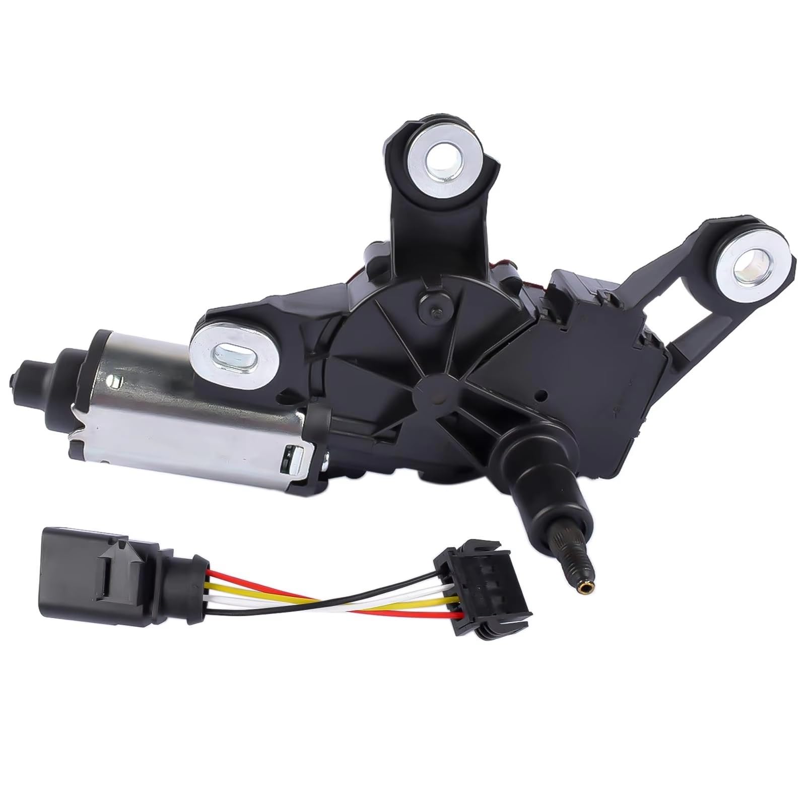 Scheibenwischer Motor Für VW Für Touareg 3,0 3,6 4,2 V6 2010-2018 Hinten Wischer Motor Und Adapter 7P6955711 Wischermotor Heck von Qsnfda