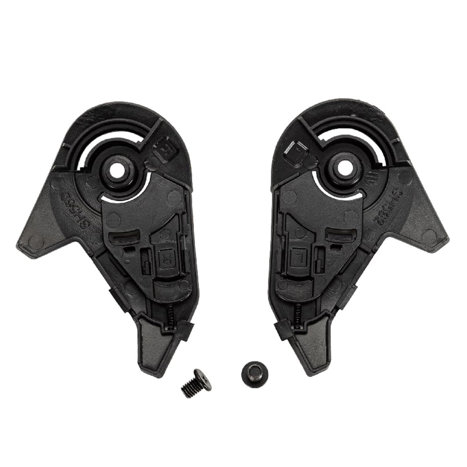 Helmschild Basis mit Schrauben Helmzubehör für Schaft 562 Ersatzmechanismus Basis Helmhalterung Basis von Qsvbeeqj