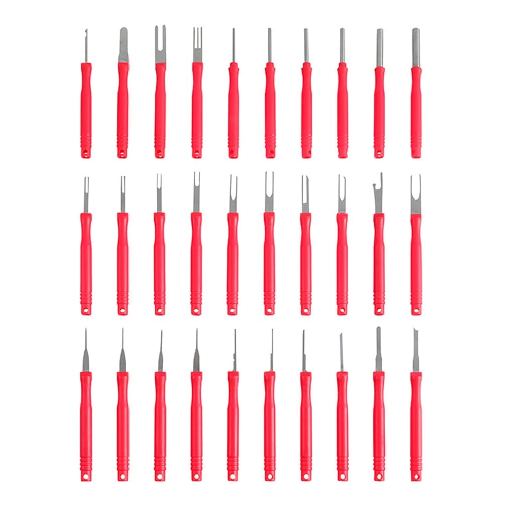 Qsvbeeqj 6/8/18/30/36Pcs Entfernung Schlüssel Werkzeug Pin Extractor Puller Reparatur Entferner Schlüssel Werkzeug Für Auto von Qsvbeeqj