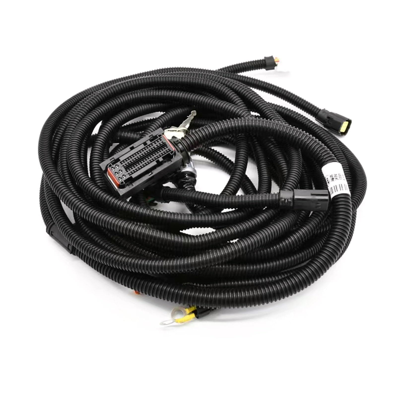 Qsvbeeqj Langlebiges Auto Kabel Notfallrettungsgeschirr 5 M Länge Zubehör Kompatibel Für Autoreparaturen Outdoor Abenteuer von Qsvbeeqj