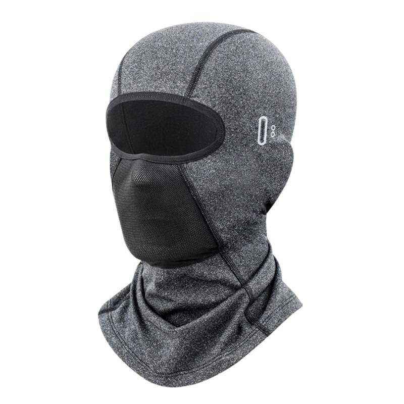 Qsvbeeqj Winter Winddichte Fleece Skimaske Sturmhaube Kopfbedeckung Thermo Gesichtsmaske Bandanas Sport Vollgesichtsabdeckung Schal von Qsvbeeqj